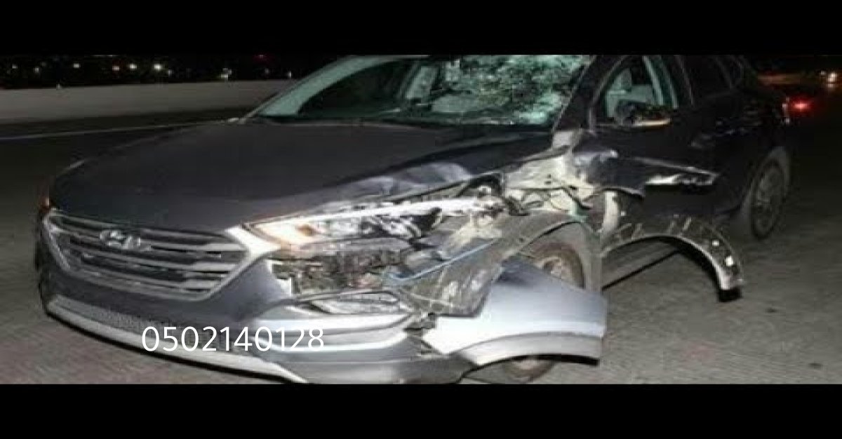 واجهة ورشة سيارات في الرياض متخصصة في السمكرة والدهان.